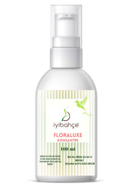 Floraluxe Konsantre 100ml, Uzun Çiçeklenme Ve Sağlam Dal Gelişimi (50LT SUDA)