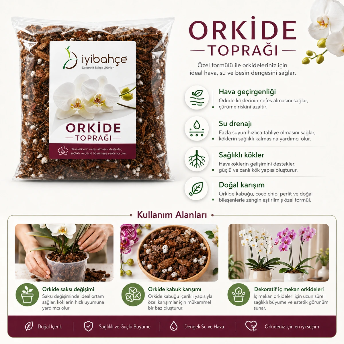 Orkide Topragi Urun Ozellikleri Orkide Topragi Urun Ozellikleri