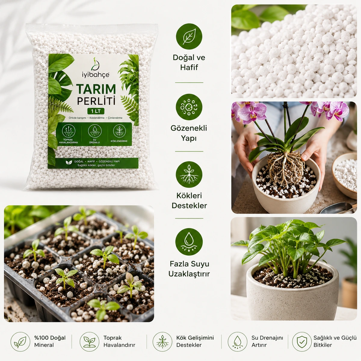 Tarim Perliti 1 Litre Kullanim Alanlari Tarim Perliti 1 Litre Kullanim Alanlari
