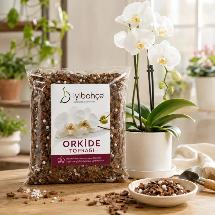 İyibahçe Orkide Toprağı 1 LT kullanim sahnesi