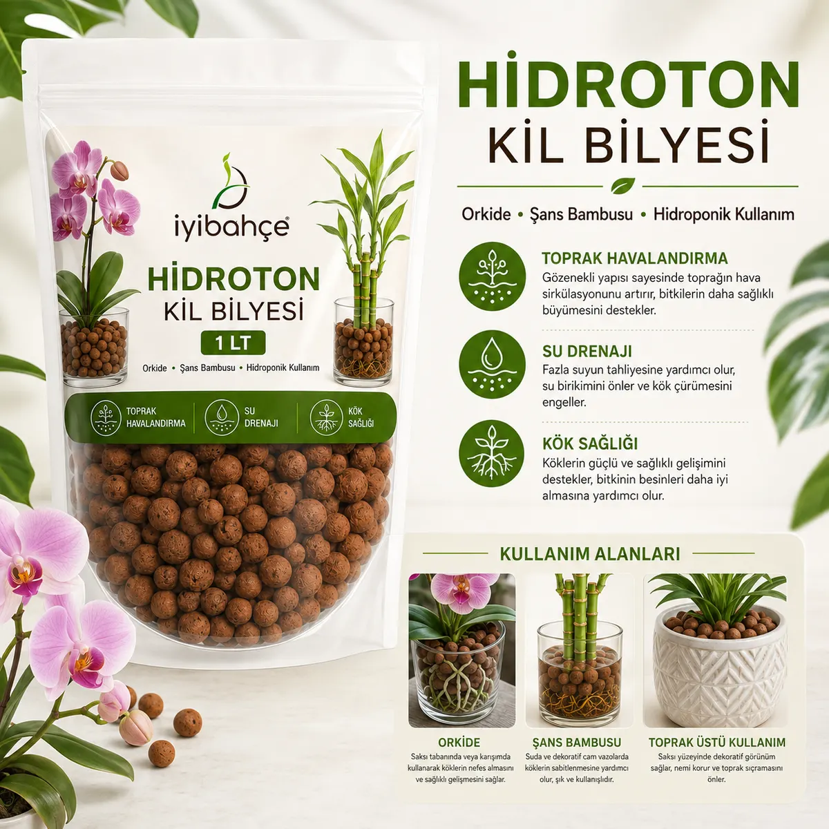 İyibahçe Hidroton Kil Bilyesi 1 LT fayda gorseli İyibahçe Hidroton Kil Bilyesi 1 LT fayda gorseli